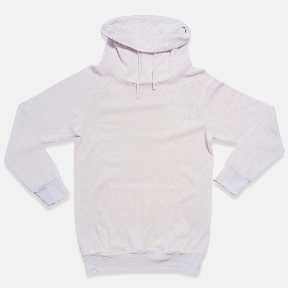 4/$15 MV SPORT DRAWSTRING COWL NECK LIGHTWEIGHT SWEATER IN LAVENDER.